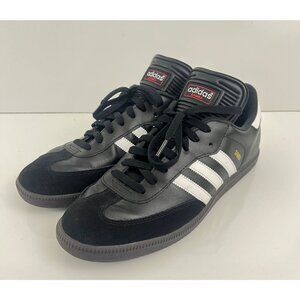 Adidas Samba Classic Men's Size 12 US 034563 Black Leather Athletic Shoes